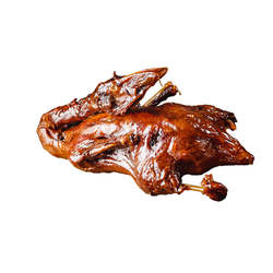 四川乐山非遗美食王浩儿卤纪六孃甜皮鸭 乐山老字号现做现发 空运