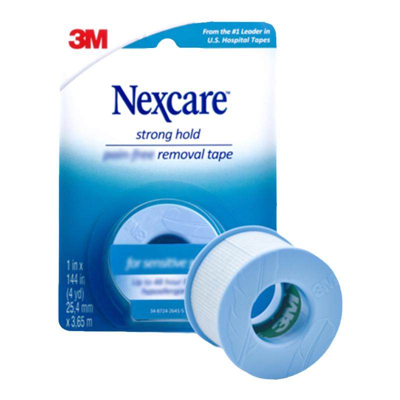 3M闭嘴贴耐适康硅胶压敏胶带粘贴牢固温和易撕免剪使用方便,医疗器械,医用胶带,淘宝优惠券,粉丝福利购,淘宝优惠卷