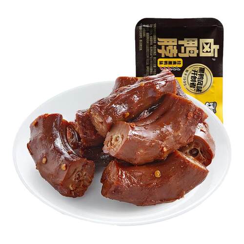 周黑鸭卤鸭脖甜辣味鸭锁骨即食香辣解馋卤味鸭货鸭肉零食独立包装
