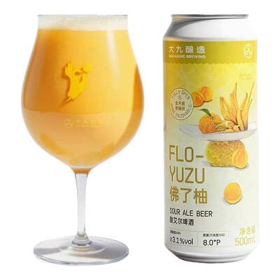 大九酿造佛了柚酸艾尔精酿啤酒