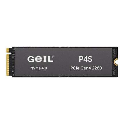 Geil金邦P4S4t固态硬盘1t 2tb PCIe4.0台式机NVME移动M2笔记本ps5