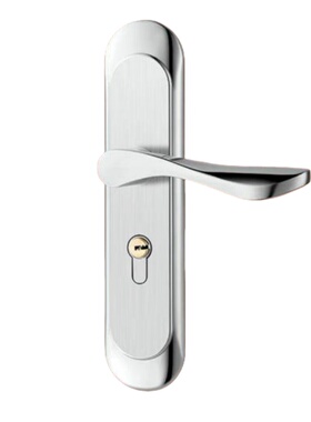 卧室门锁房间家用通用型室内木门锁具免改孔可调节门把手手柄执手