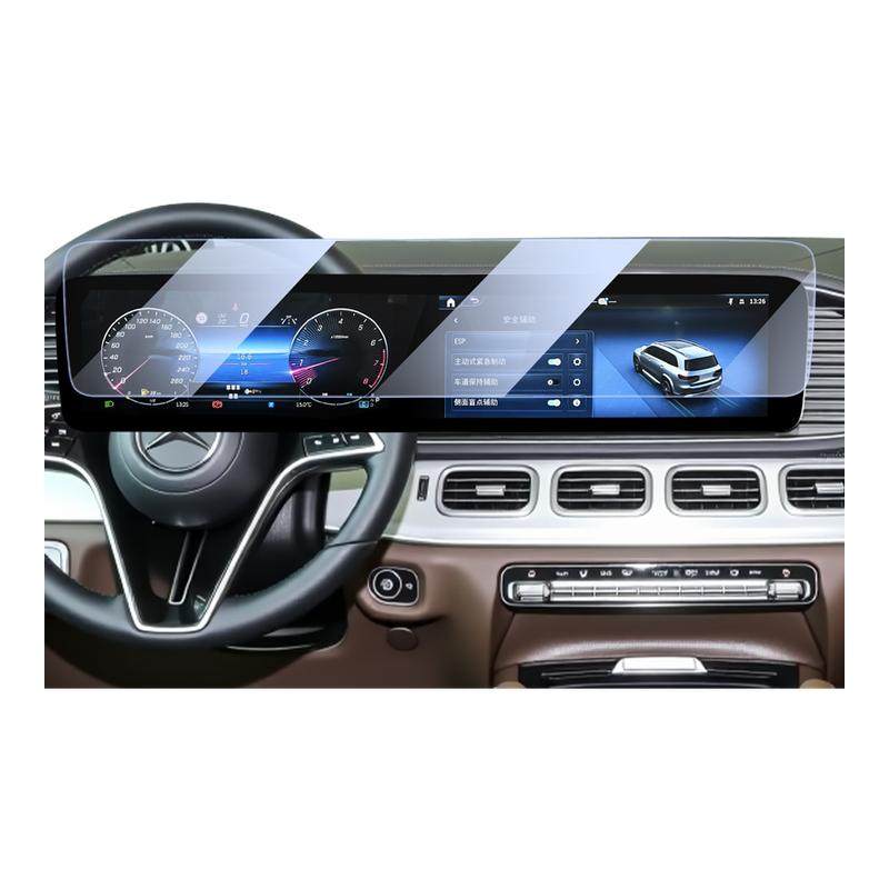 奔驰GL系列钢化膜，1w+店包安装