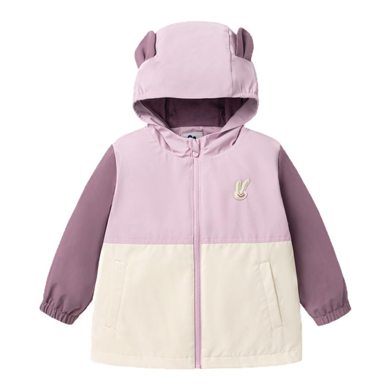 迷你巴拉巴拉儿童三防连帽小软皮