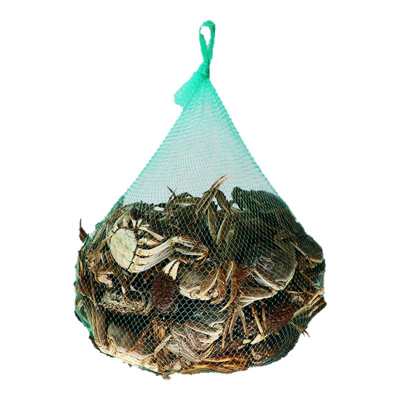 批发包邮螃蟹网兜水产网活禽小网眼袋子塑料编织包装尼龙丝线袋