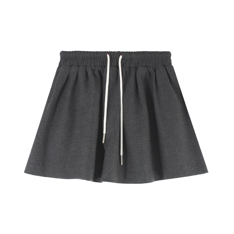 伊纳芙高级气质百褶半身裙