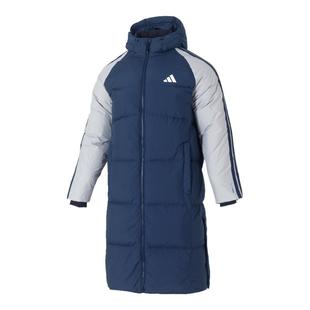 Adidas阿迪达斯男装2025冬季新款3S CB Long Down羽绒服KQ5494