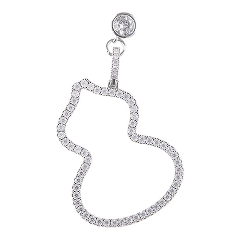 银色葫芦胸针高级感轻奢