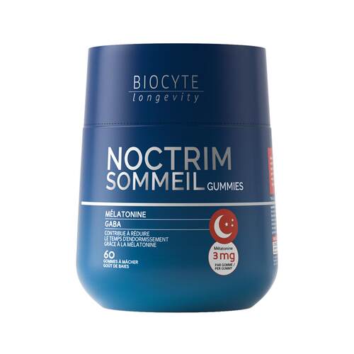 biocyte褪黑素软糖睡眠助眠gaba