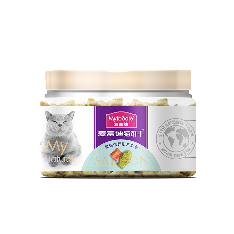 麦富迪猫咪零食小鱼饼干猫薄荷补充营养磨牙洁齿成幼猫零食
