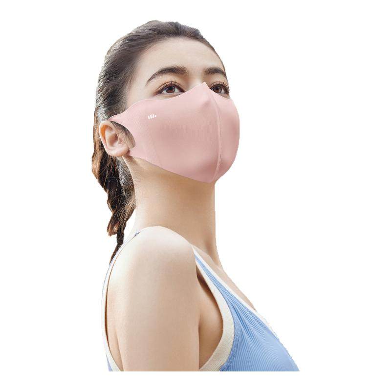 蕉下敏感肌友好防晒口罩三只装立体透气亲肤抑菌便携凉感冰丝面罩