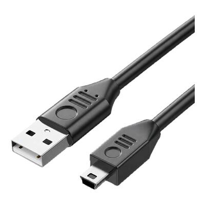 Mini USB数据线充电传输线相机行车记录仪硬盘通用充电线适用于佳能CCD相机行车记录仪移动硬盘梯形口