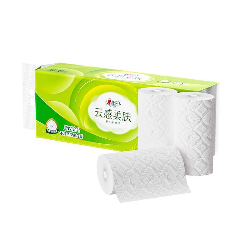 心相印10卷云感无芯卷纸70g实惠整提卫生纸,洗护清洁剂/卫生巾/纸/香薰,卷筒纸,淘宝优惠券,粉丝福利购,淘宝优惠卷