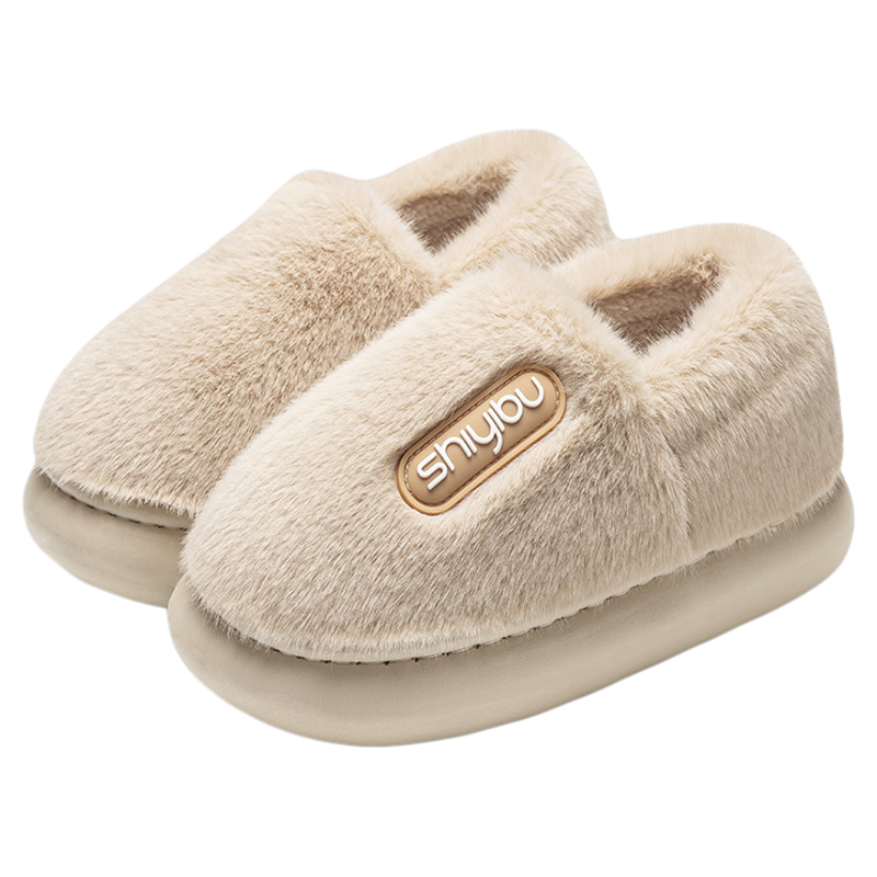 十一步包跟防滑棉拖鞋女冬季新款