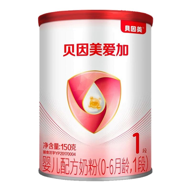 贝因美爱加1段150g/罐