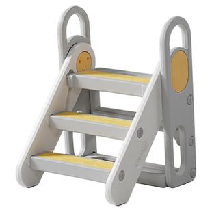 曼龙百变脚踩凳儿童洗漱宝宝洗手台阶可折叠防滑梯踏脚卫生间扶手