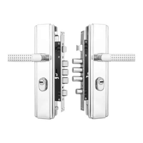 防盗门锁套装家用通用型不锈钢入户锁体大门锁木门锁机械门锁锁具