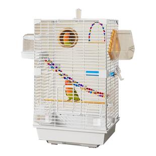 鸟笼鹦鹉笼子大号别墅新型防溅铁丝网八哥珍珠鸟虎皮小太阳专用家