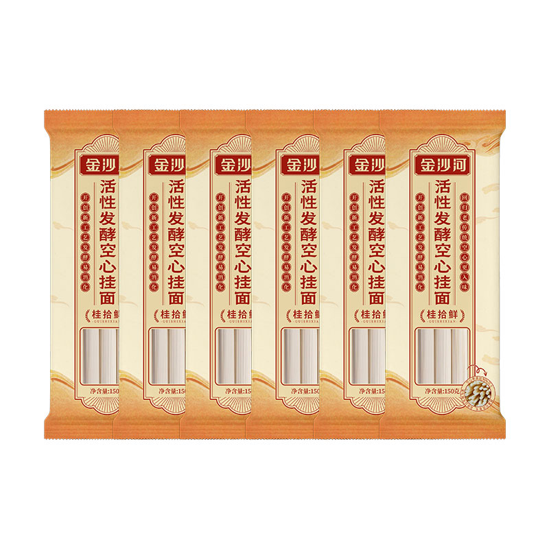 金沙河发酵空心挂面150g