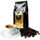 1kg意式 无酸高油脂新鲜深烘焙可拿铁拉花可现磨粉 特浓缩黑咖啡豆