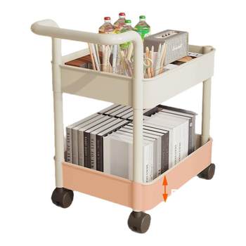 Boca youth bookshelf floor universal wheel design