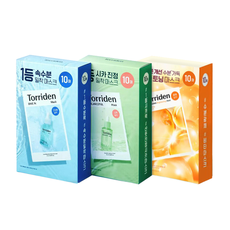 韩国Torriden桃瑞丹5D玻尿酸面膜修护深补水高保湿官方旗舰店正品