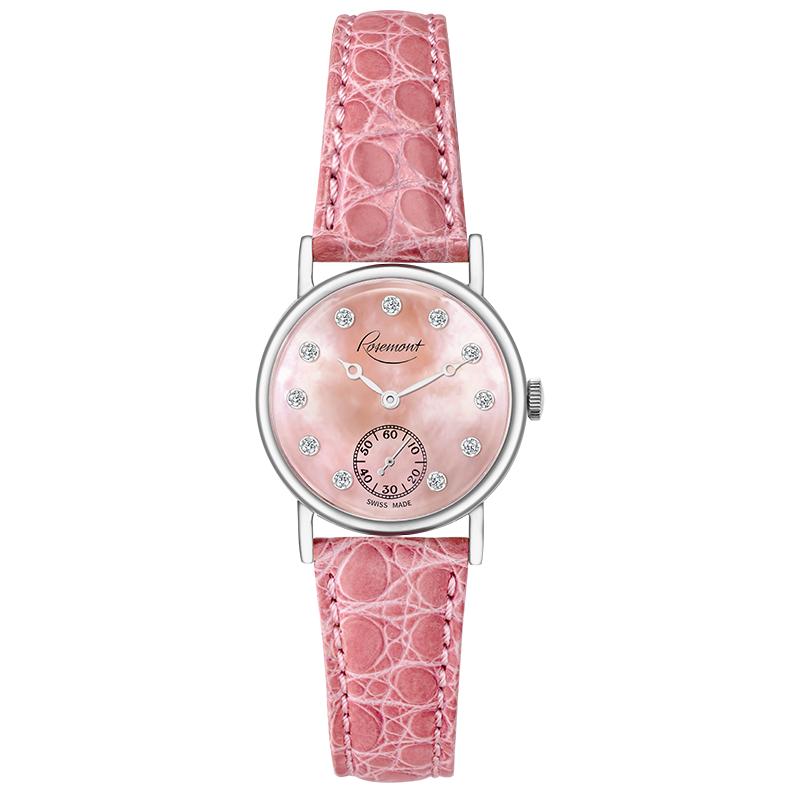 Rosemont多巴胺彩色母贝表盘奢华高级感真皮玫瑰手表