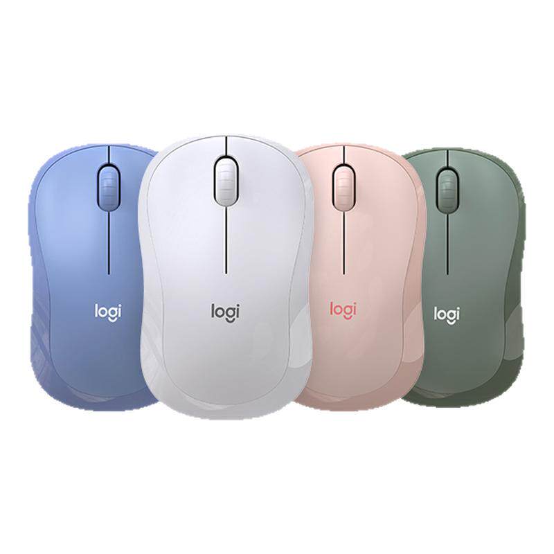 旗舰罗技M221无线鼠标安静办公游戏台式笔记本电脑小滑鼠外设女生