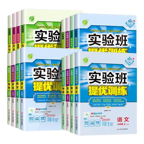 【当天发货】初中实验班提优训练