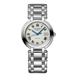 Reloj mecánico resistente al agua longines para mujer.