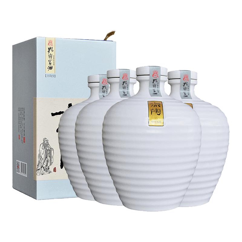 孔府家52度亦陶9整箱浓香型白酒
