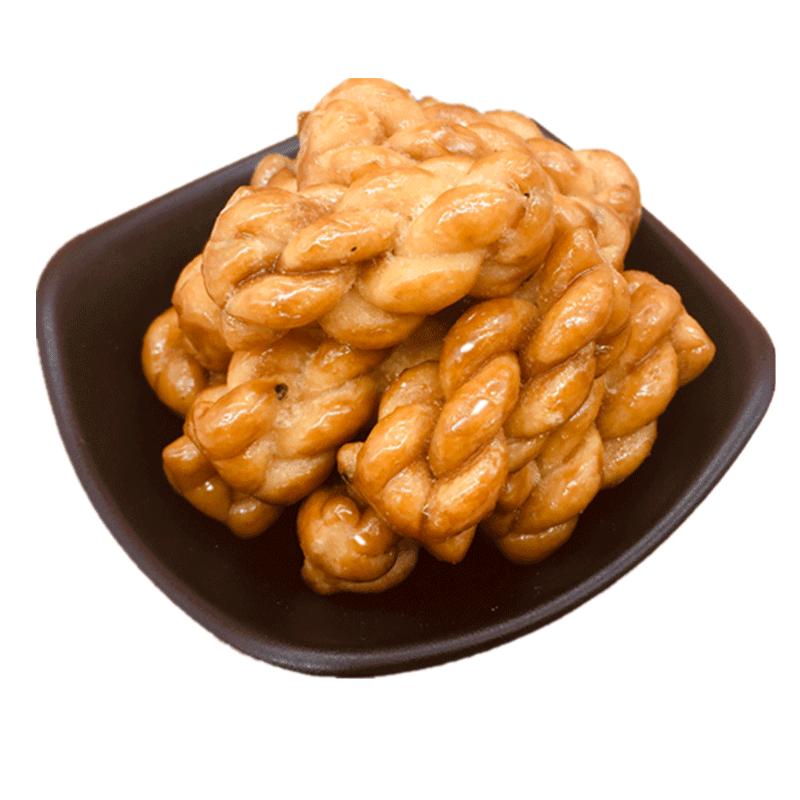 源然兄弟小麻花散装2斤网红小包装吃的零食黑糖休闲小吃特产食品