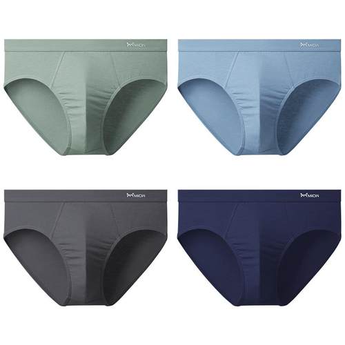 猫人男士三角裤纯棉抑菌