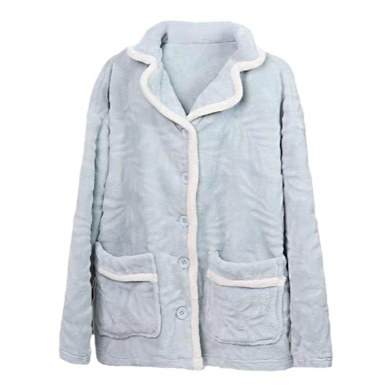 【绒语-男款】伊维斯情侣睡衣新品加绒加厚可外穿家居服套装