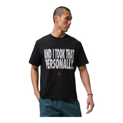 Nike耐克夏季男子T恤JORDAN印花运动休闲透气圆领短袖IF0871-010