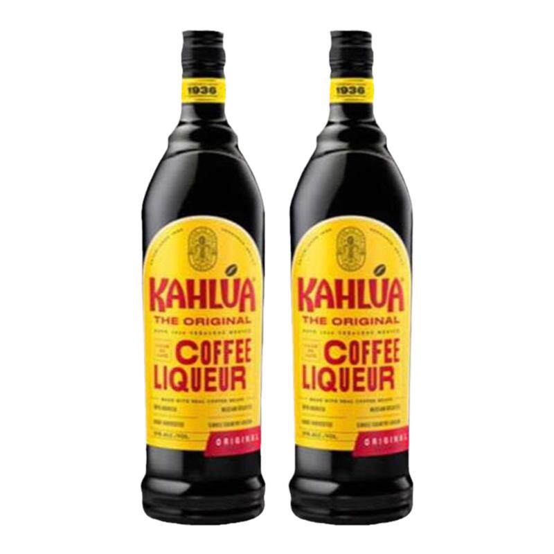 甘露咖啡力娇酒 KAHLUA COFFEE 洋酒700ml双支烘焙组合装