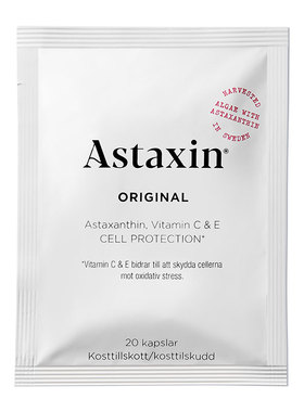 Astaxin天然虾青素软胶囊20粒/袋*2抗氧去黄口服雨生红球藻40粒