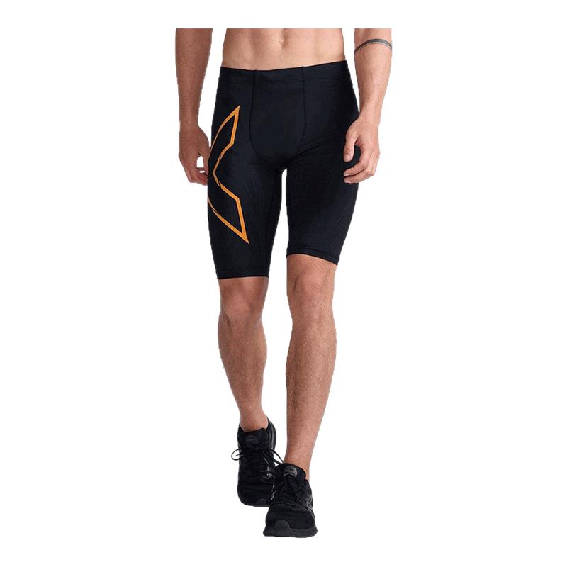 2XU MCS压缩短裤专业压缩裤男跑步健身裤速干马拉松旗舰款紧身裤