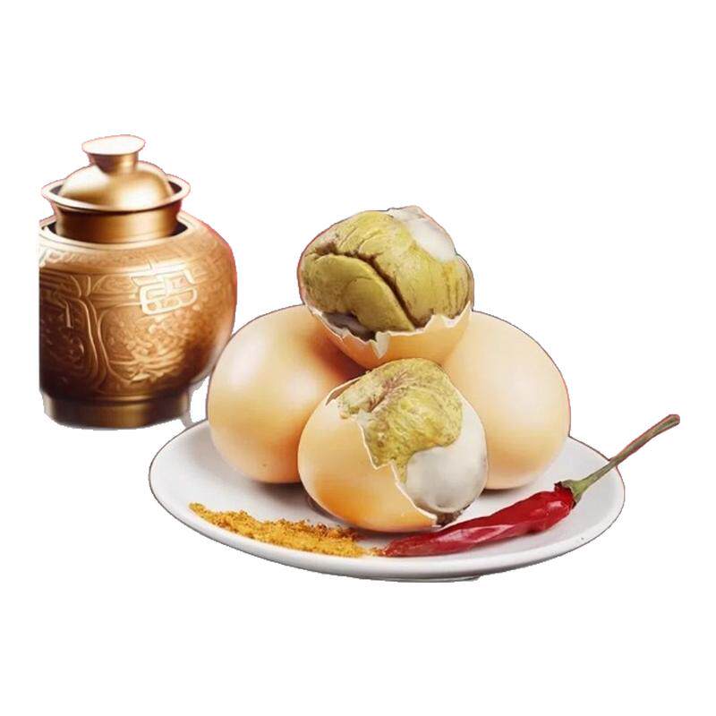 正宗活珠子开袋即食13天新鲜活毛鸡蛋熟鸡胚五香麻辣官方旗舰店