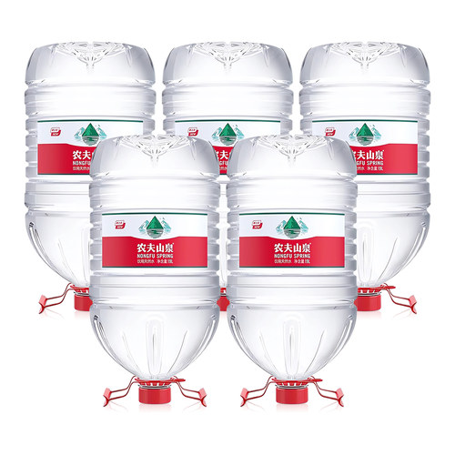 农夫山泉桶装水19L5桶送货上楼