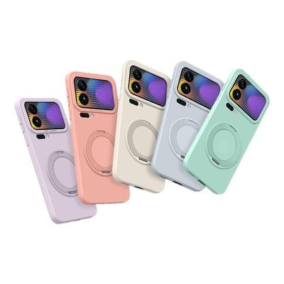 旋转支架适用小米17promax手机壳新款15spro斜挎长绳保护套高级感14ultra全包防摔13液态硅胶12腕带男女软外