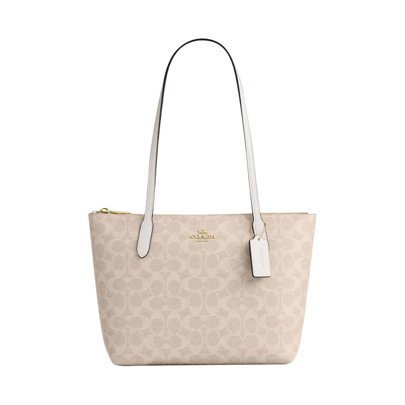COACH/蔻驰新款女士zip30托特包