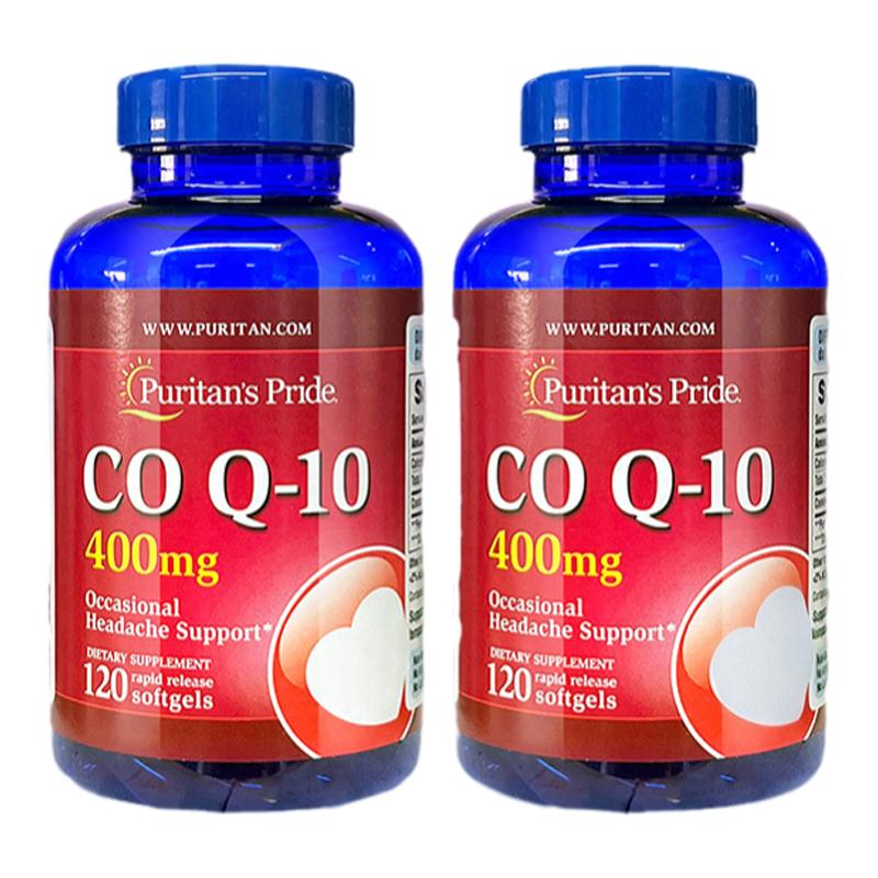 普丽普莱400mg辅酶q10软胶囊2瓶