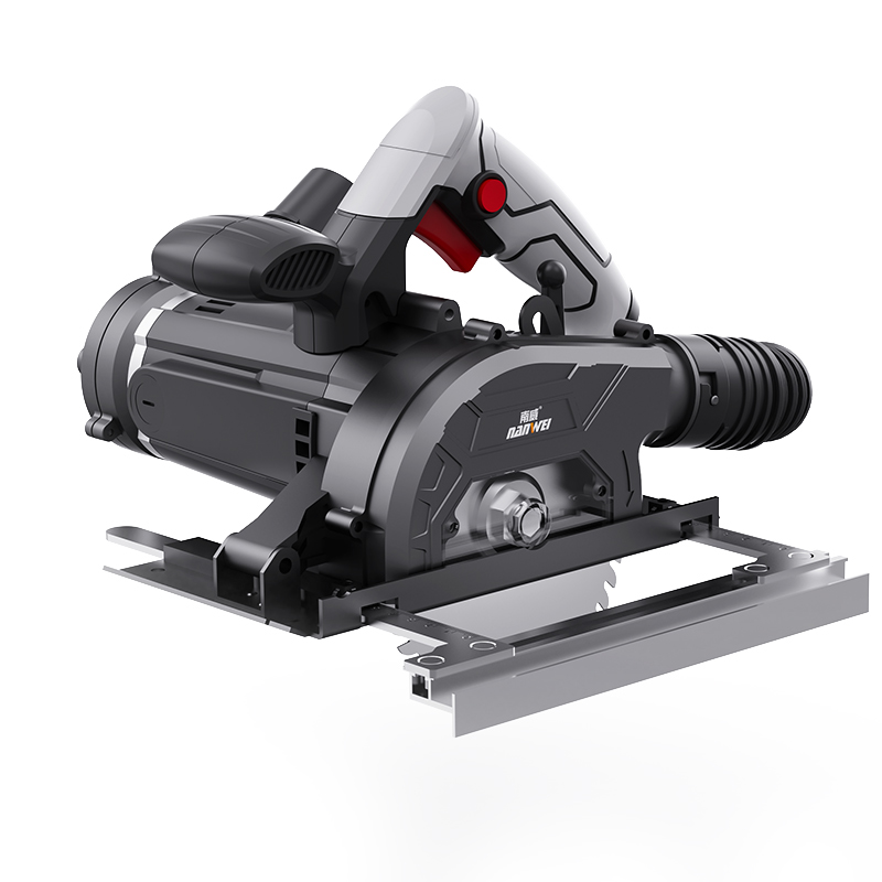 南威无尘切割机新款石膏板吸尘手提锯多功能手提无尘锯木工专用