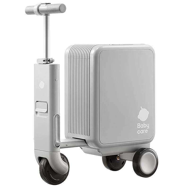 babycare电动行李箱新款可登机智能骑行旅行箱大人儿童可坐拉杆箱