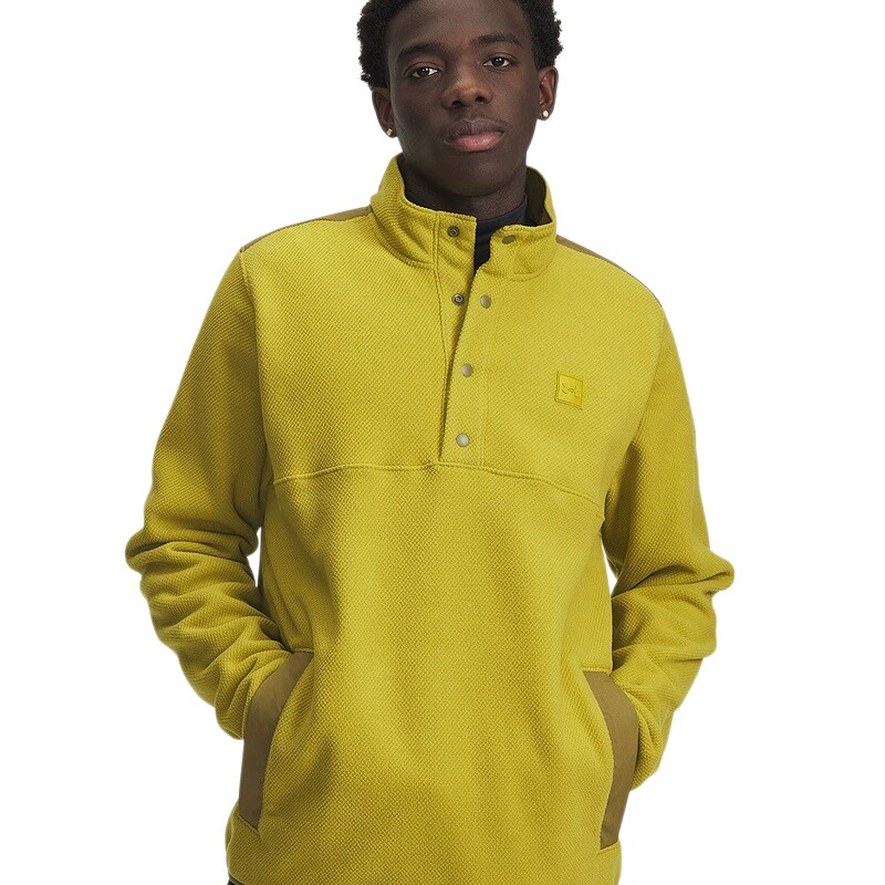 UA安德玛秋冬新款Expanse Scout男子运动休闲抓绒上衣6005861-314