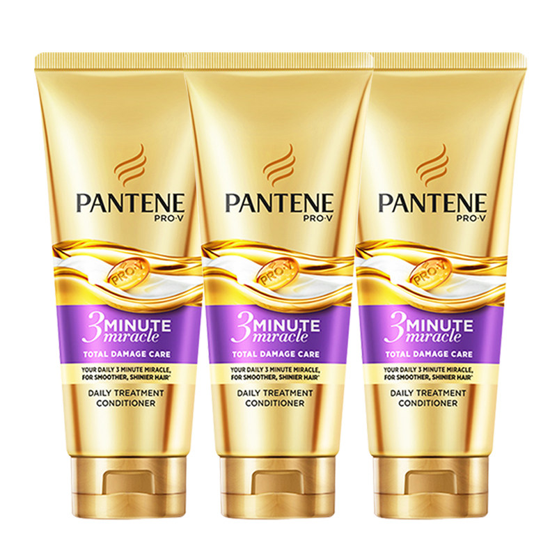 潘婷护发素3三分钟奇迹干枯损伤修护烫染毛躁滋养柔顺滑官方正品