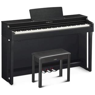 雅马哈电子钢琴官方旗舰店初学者88键重锤clp825立式 家用专业725