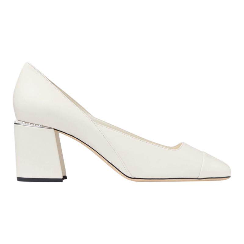 [会员专属8折礼遇]JIMMY CHOO/JENSON 65 女士 拿铁色漆皮高跟鞋,女鞋,浅口单鞋,淘宝优惠券,粉丝福利购,淘宝优惠卷