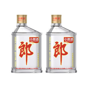郎酒浓酱兼香型经典小郎酒45度100ml小瓶四川光瓶白酒自饮口粮酒